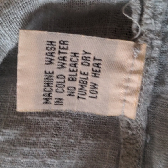 XCVI Wearables Gauze Poncho Top Size L - Picture 7 of 7